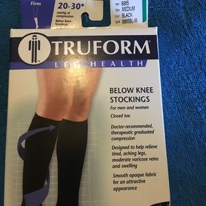 Black knee high compression stockings💕💕