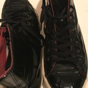 Chuck Taylor Black Patent Leather Sneakers