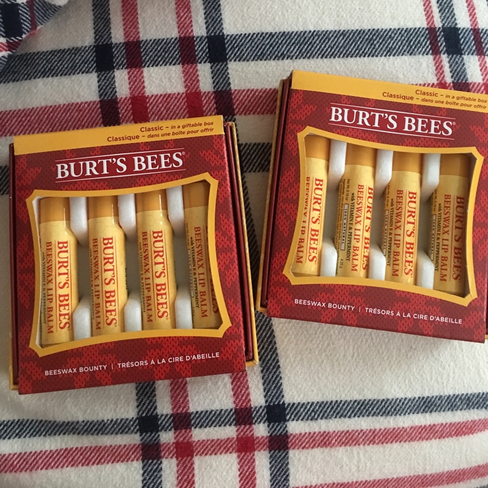 burts bee lip balm bundle