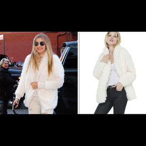 Express Sherpa Wedge Jacket M/L