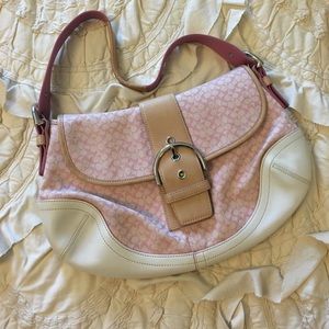 Pink Coach Purse