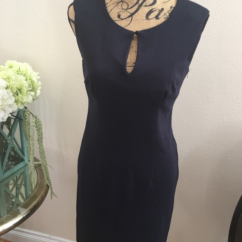Navy Midi Dress