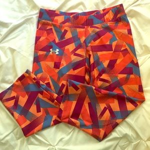 Patterned Cropped Leggings
