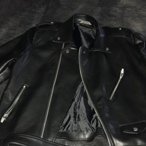 Zara Motorcycle Leather Jacket
