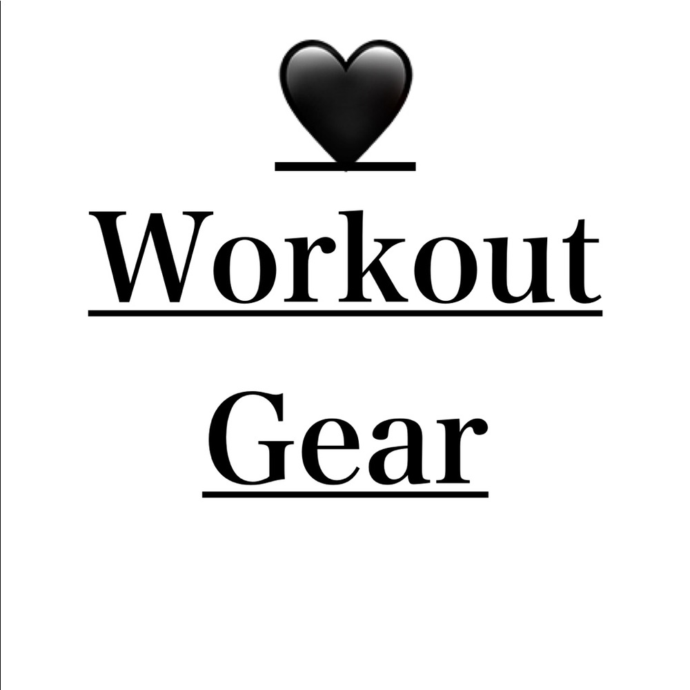 All work out stuff