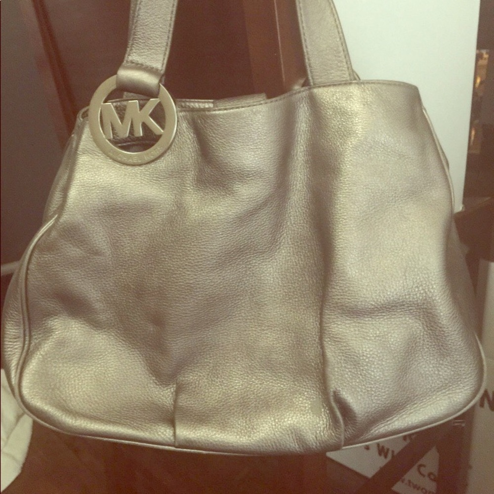 Michael Kors leather handbag