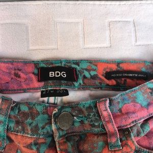 BDG floral jeans