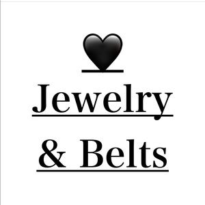 All jewelry and belts below