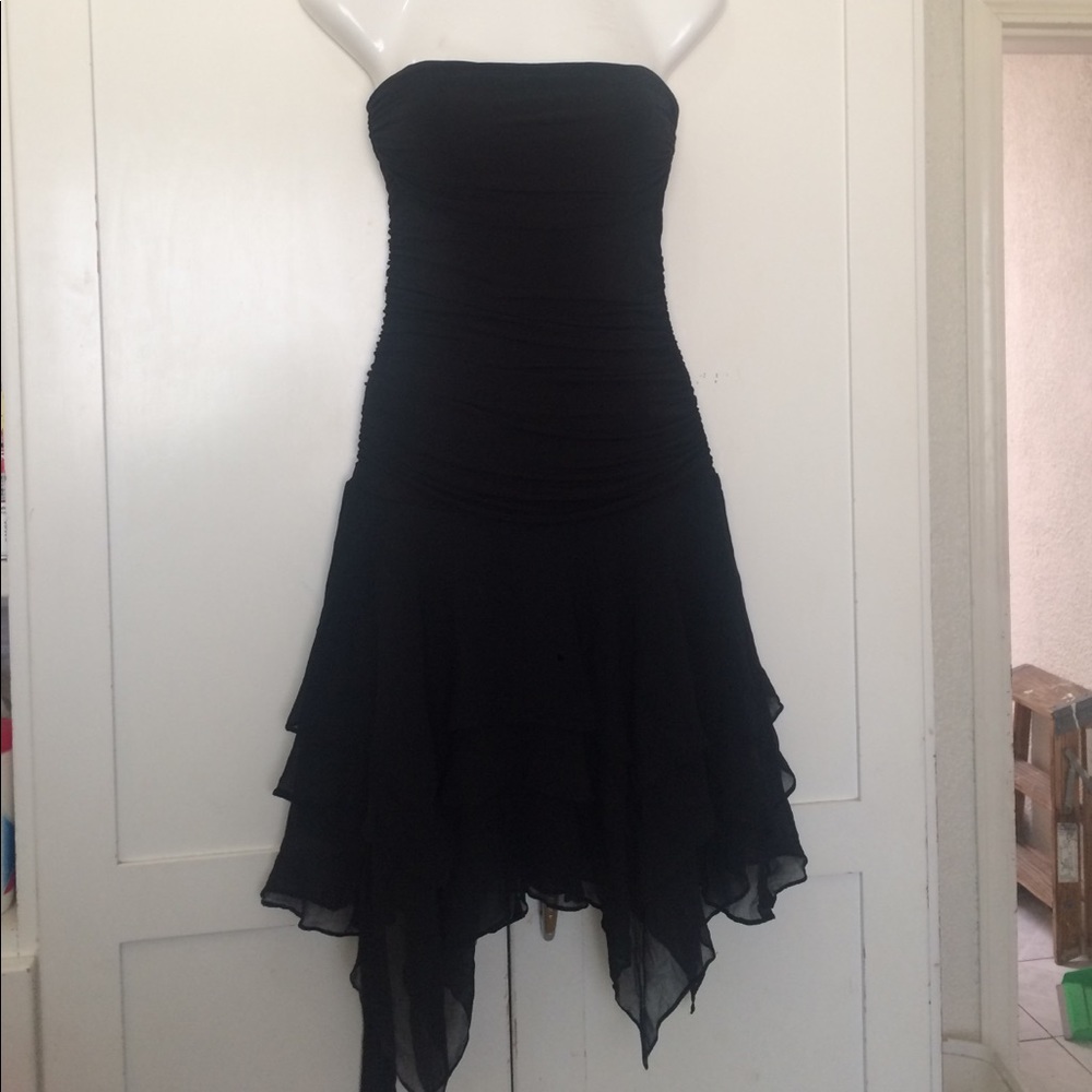 BCBGMaxAzria Cocktail Black Dress