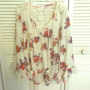 Floral blouse