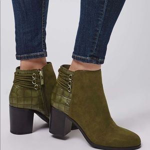 Topshop BIND back lace boots 39