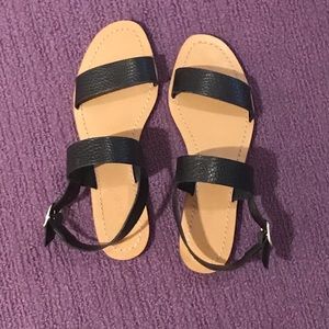 Black sandals
