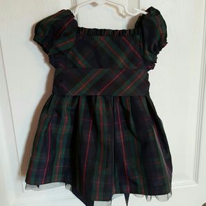Infant Plaid Tartan Dress