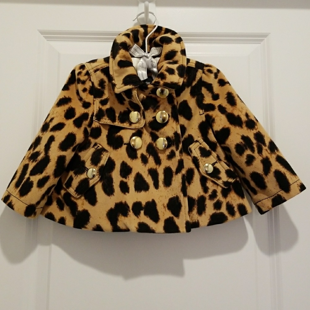 Baby Gap Animal print swing coat - Super Cute!