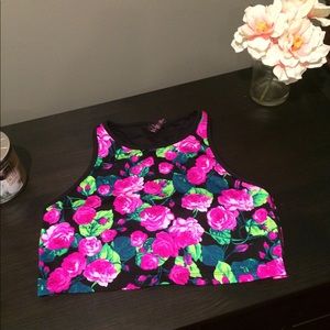 Betsey Johnson Performance racerback sports bra
