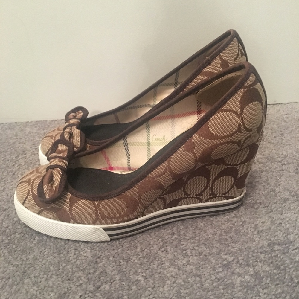 Coach wedges