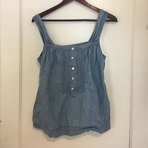 Jcrew chambray tank