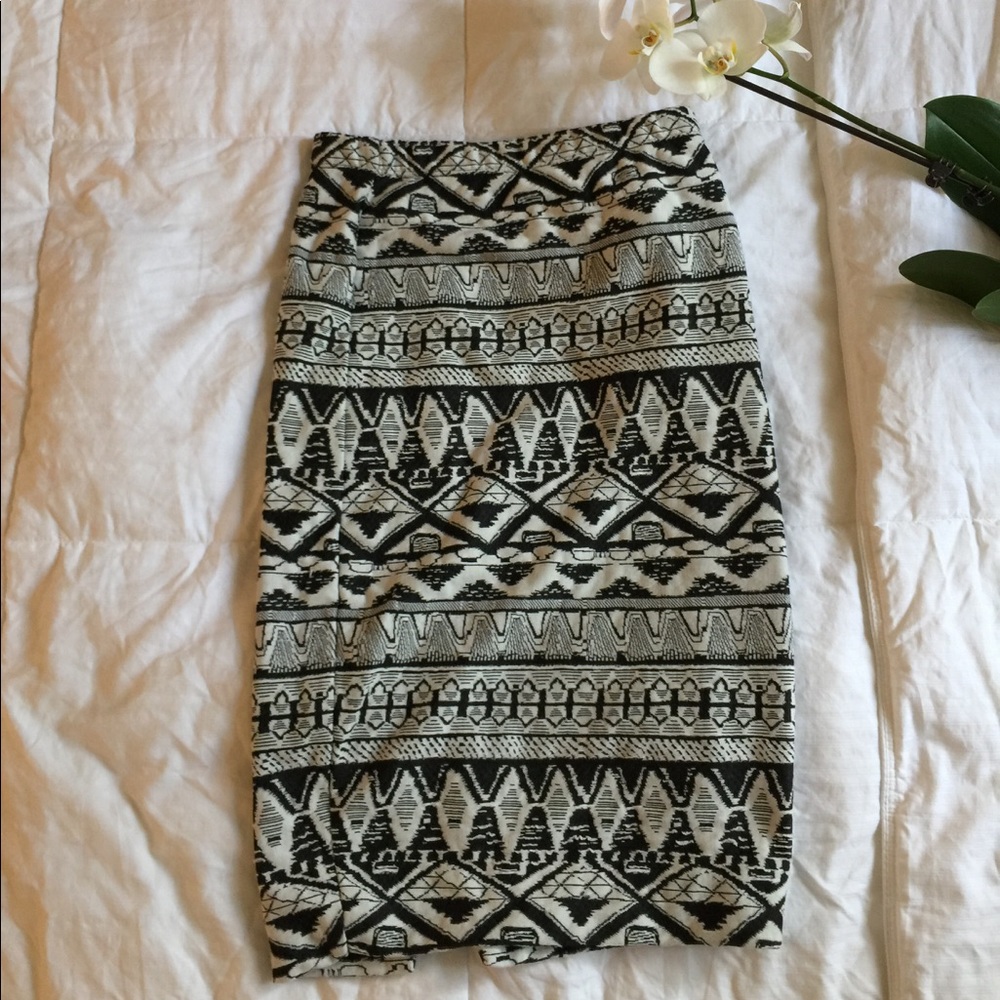 SALE ❗️NWT Aztec Pencil Skirt