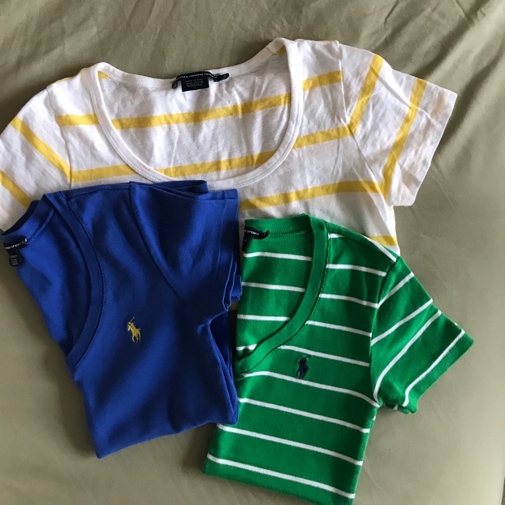 RALPH LAUREN PACKAGE! Yellow striped is sold!