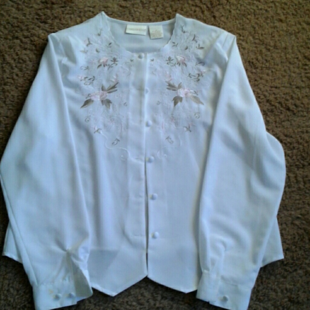 A white blouse