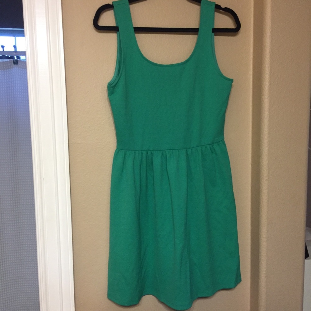 green francesca’s dress