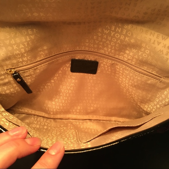 Kate Spade Over Sized Chevron Clutch - Picture 5 of 6