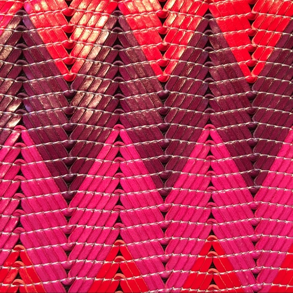 Kate Spade Over Sized Chevron Clutch - Picture 6 of 6