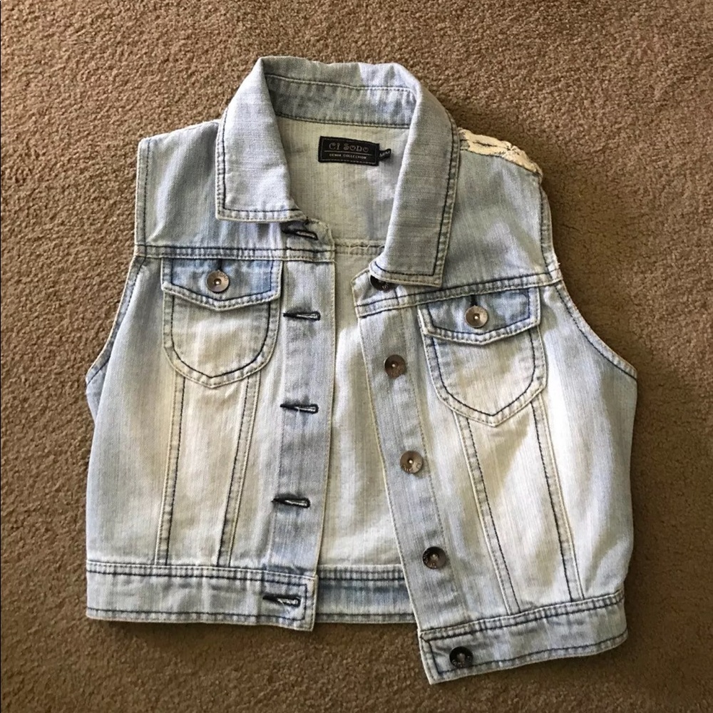 Jean Jacket Vest