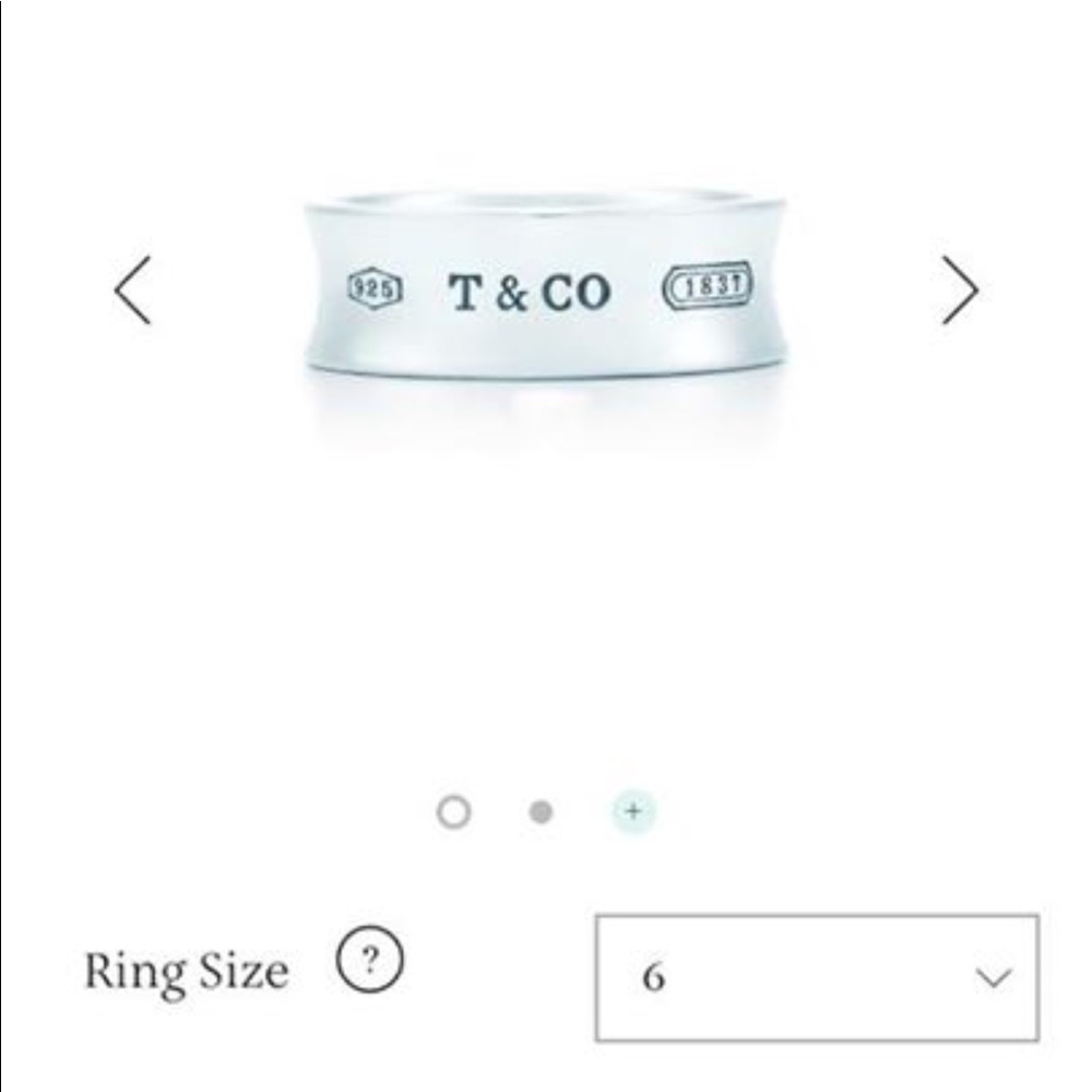 Tiffany and Co ring.