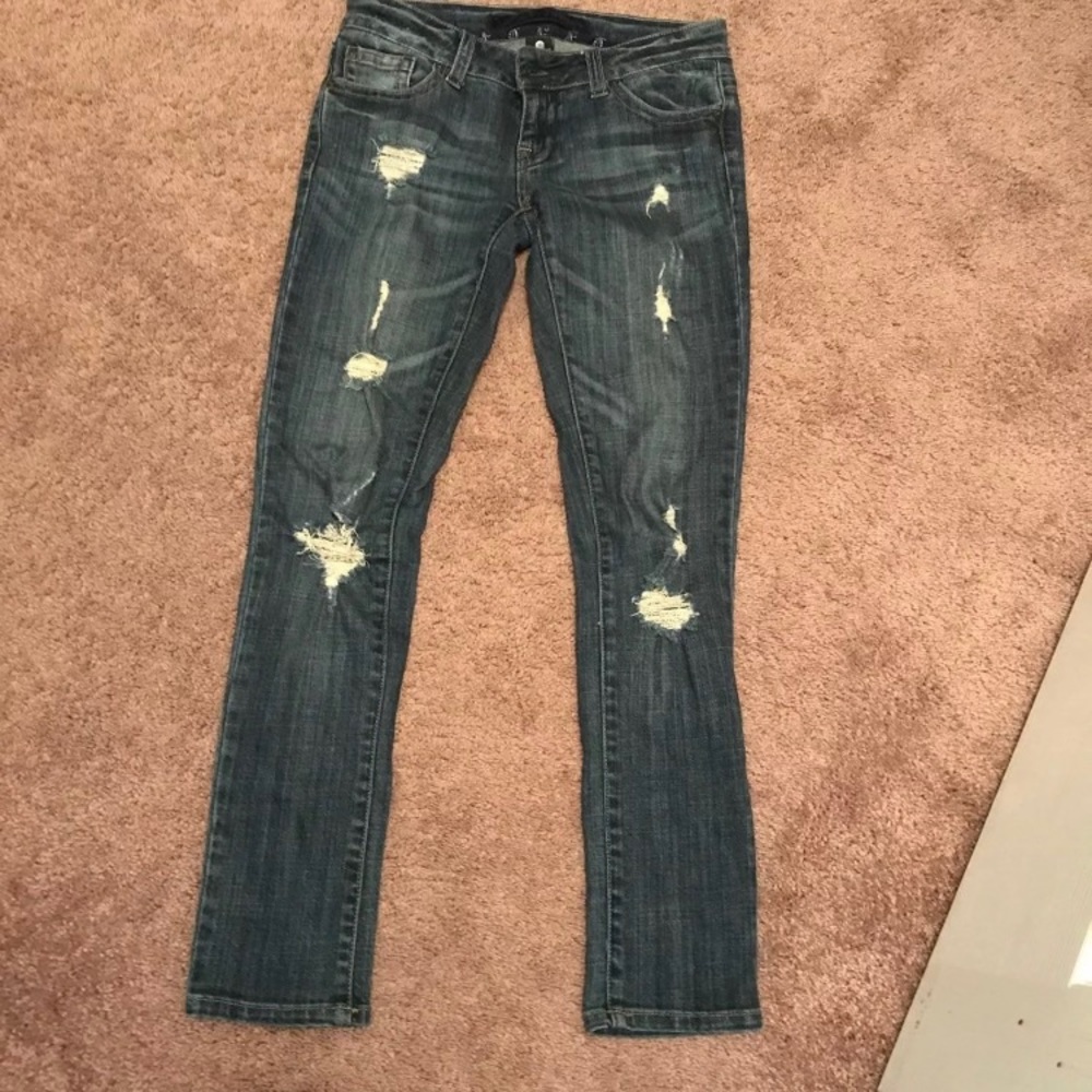 Distressed Jeans