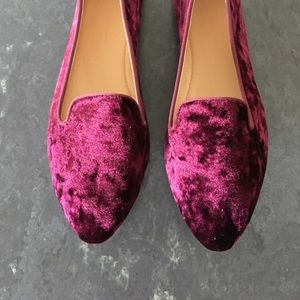 Red Velvet Flats