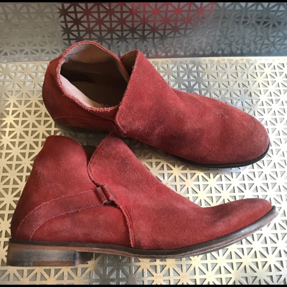 Free People Summit ankle boots, vegetable dyed
