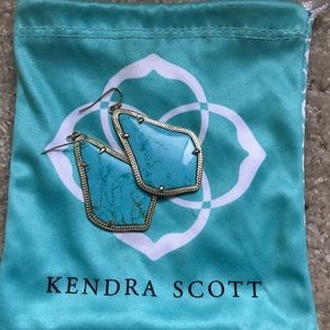 Large Kendra Scott Alexandra earrings