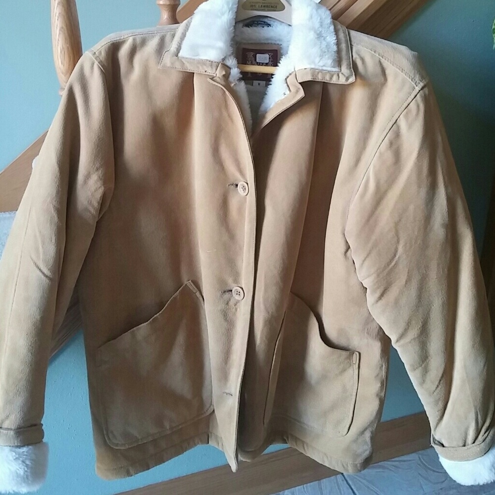 Suede Winter Jacket - image 1