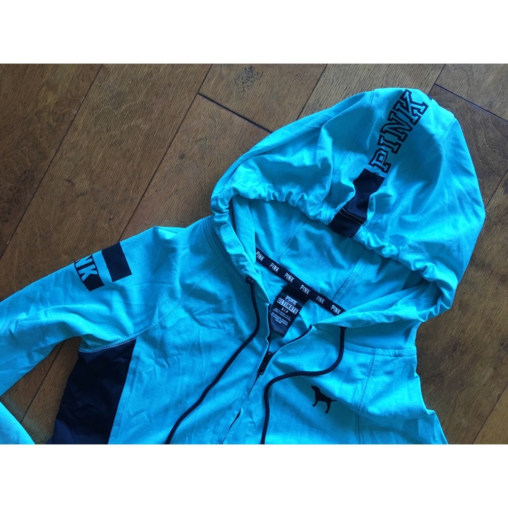 SOLD • VS PINK Athletic Zip Up!