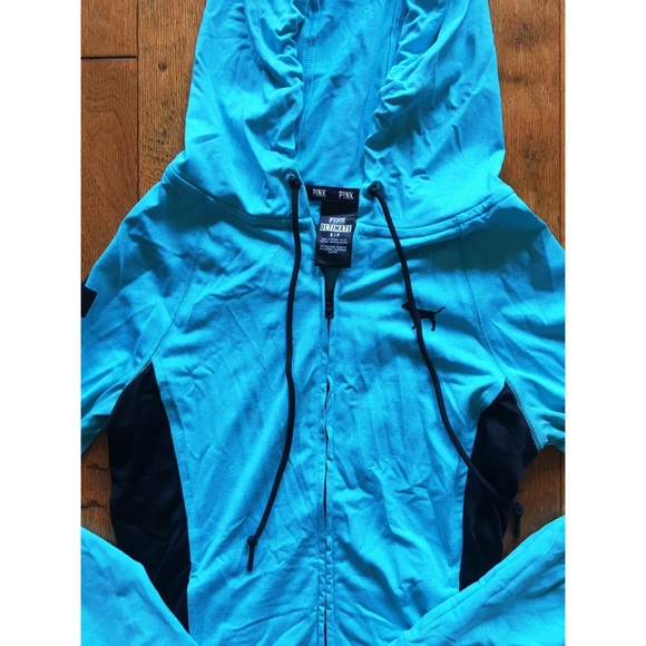 SOLD • VS PINK Athletic Zip Up! - Picture 3 of 4