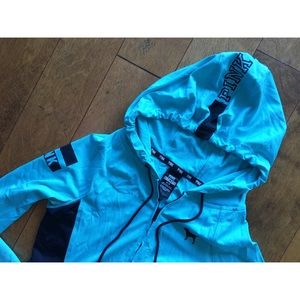 SOLD • VS PINK Athletic Zip Up!