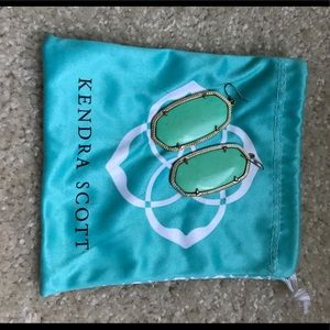 Kendra Scott Danielle Earrings mint green