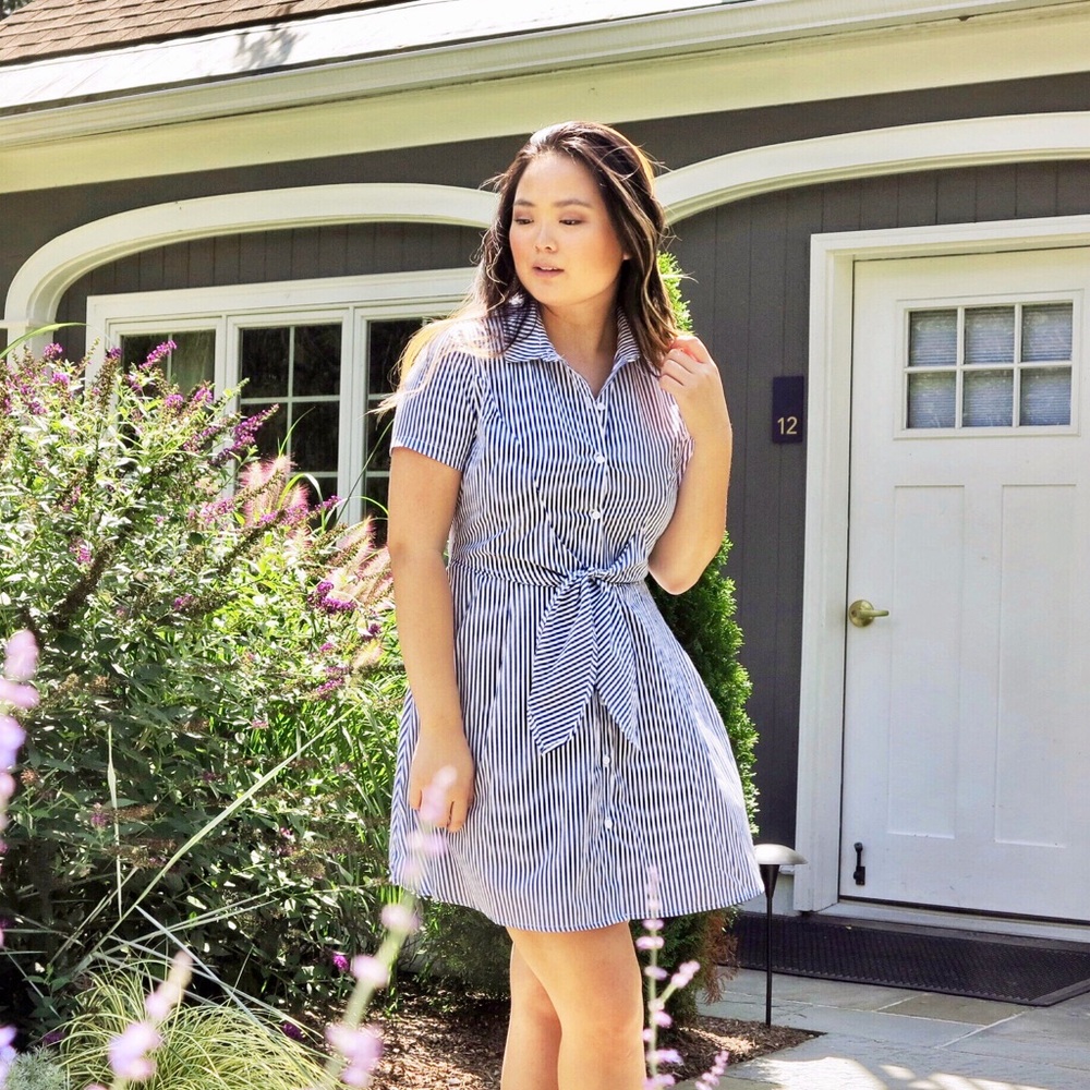 FOREVER 21 STRIPPED DRESS
