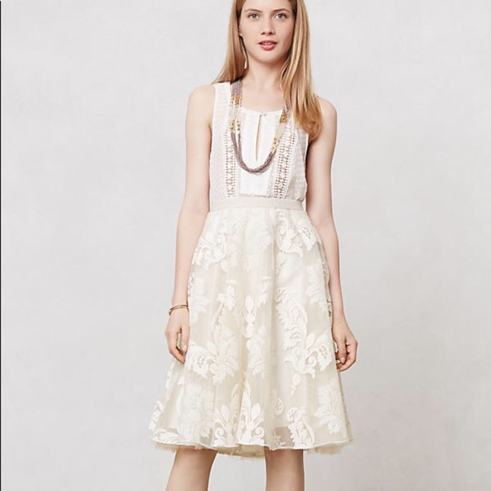 NWOT Anthropologie Emeline Tulle Skirt