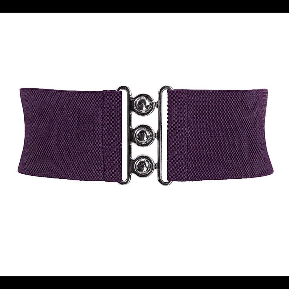 Women's Wide Hook Stretch Elastic Waist Belt