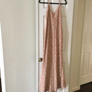 Alice & Olivia Dusty Rose gown/maxi dress