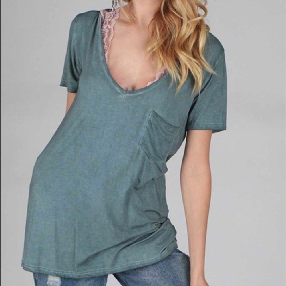 Teal Soft Tee
