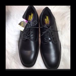 HP Shoes For Crews Black SFC Padded Work or Dress