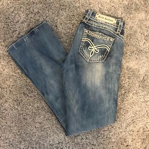 Size 29 rock revival boot cut 33 inch inseam