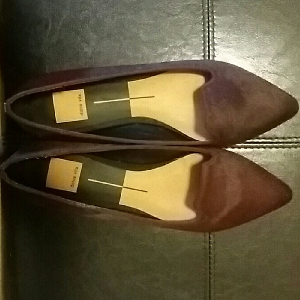 Anthropologie Dolce Vita "Brigid" Calf Hair flats