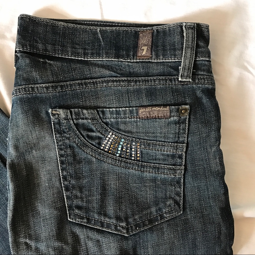 7 for all mankind bootcut jeans 💕