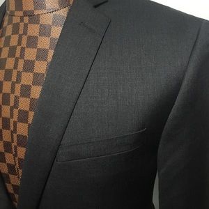 Bar III-Gray Wool Blazer 42S NWT