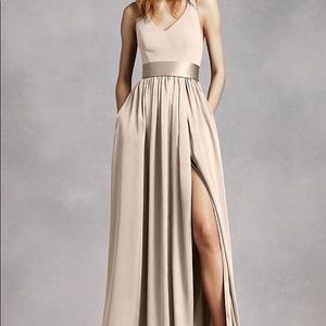 Vera Wang v-neck halter dress (never worn!)