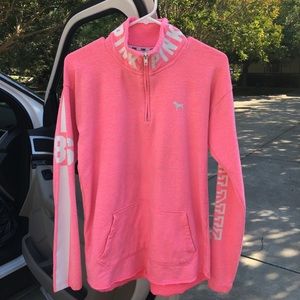 PINK VS Half Zip Jacket